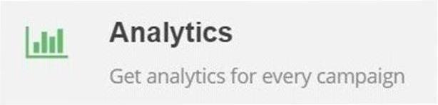 myMailit features emailing analytics, get analytics for every emailing campaign